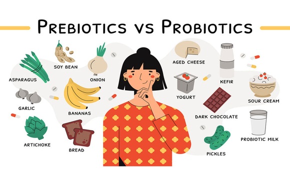 Top thực phẩm giàu probiotics và prebiotics giúp cân bằng hệ vi sinh