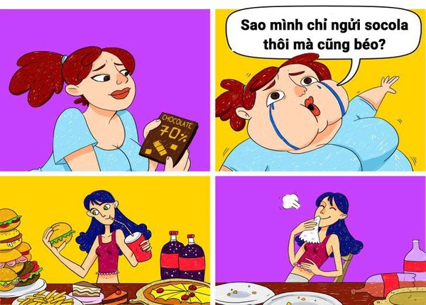 FTT_ Sự thật đằng sau câu nói “hít không khí cũng tăng cân”