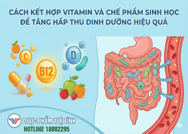 FTT_Cách kết hợp vitamin và chế phẩm sinh học để tăng hấp thu dinh dưỡng hiệu quả