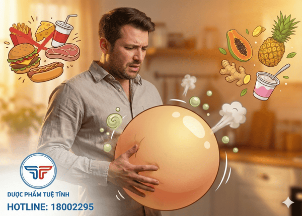 FTT_Thực đơn giàu vitamin cho người hay đầy bụng, khó tiêu