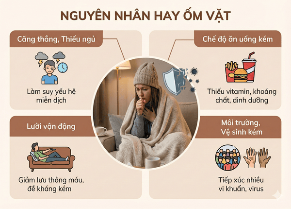 FTT_Tại sao bạn hay ốm vặt? — Giải mã từ hệ miễn dịch yếu