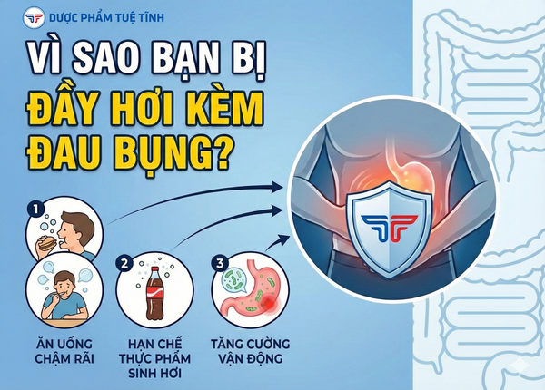 FTT_Đầy hơi kèm đau bụng: Dấu hiệu cảnh báo bệnh lý gì? Chớ xem thường!