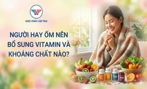 Người hay ốm nên bổ sung vitamin và khoáng chất nào?