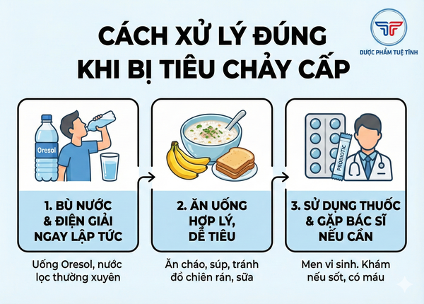 FTT_Tiêu chảy cấp và mạn tính – phân biệt, nguyên nhân, xử lý đúng