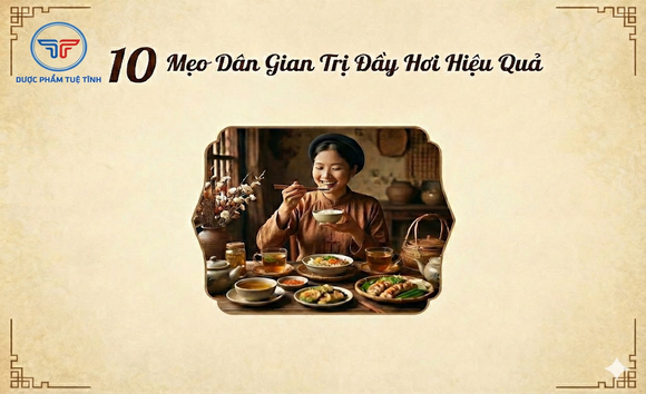10 mẹo dân gian trị đầy hơi hiệu quả theo y học cổ truyền 