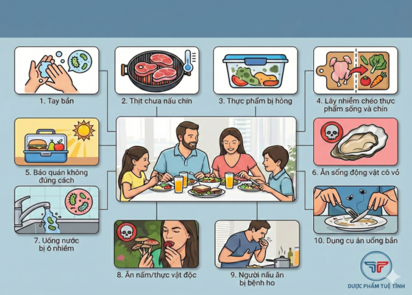 FTT_10 nguyên nhân ngộ độc thực phẩm phổ biến nhất – bạn cần biết để tránh!