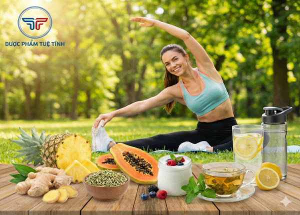 FTT_Top thực phẩm tự nhiên giúp giảm đầy hơi hiệu quả: Gừng, bạc hà, nghệ…