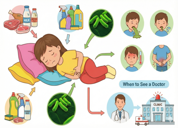 FTT_Ngộ độc ở trẻ nhỏ: Nguyên nhân, dấu hiệu và khi nào cần đưa đi viện