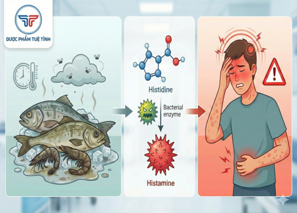 FTT_Hải sản kém tươi và rủi ro ngộ độc histamine (ngộ độc scombrotoxin)