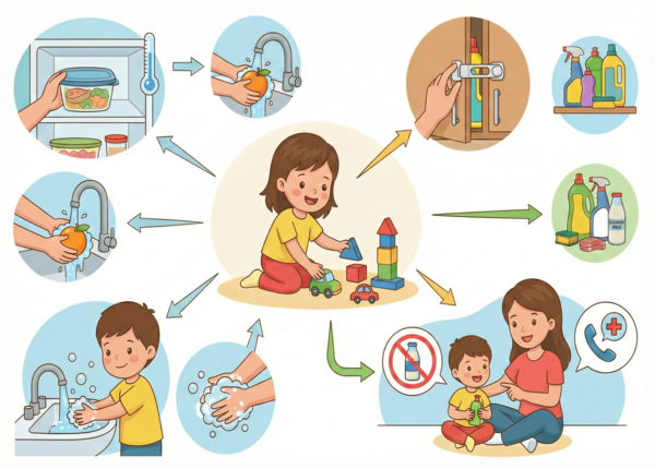 FTT_Ngộ độc ở trẻ nhỏ: Nguyên nhân, dấu hiệu và khi nào cần đưa đi viện