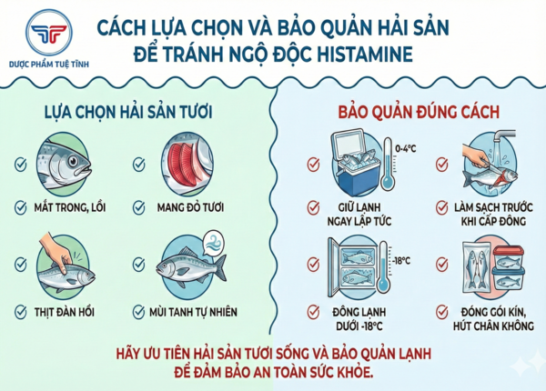 FTT_Hải sản kém tươi và rủi ro ngộ độc histamine (ngộ độc scombrotoxin)